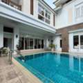 THB 250000,  100 Sq. Feet,  For Rent #Luxury Detached House, 2 Pool Villas, Sukhumvit 36 ​​Garden Village Project