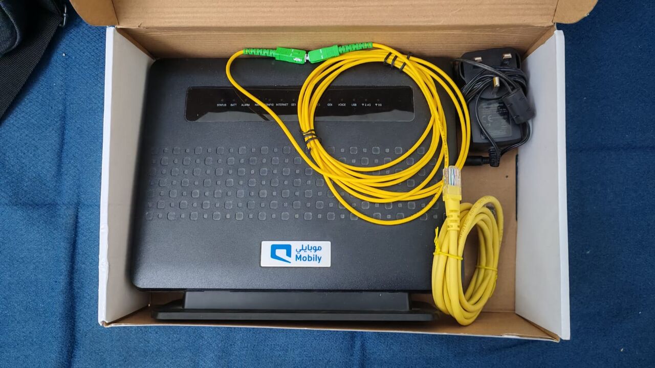 Khobar, Computers, SAR 150,  عدد 2 جهاز واي فاي فايبر موبايي - Mobily Fiber Set