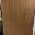 BHD 15,  Wardrobe 3 Doors Strong Wooden Brown