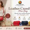 USD 61,  Leather Crossbody Mini Bag: Transform 3 Daily Fits