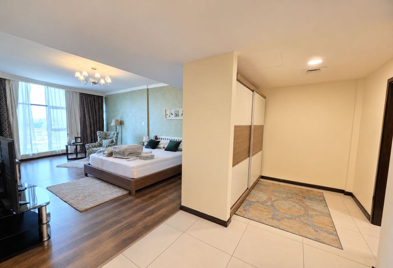 Juffair, Apartments, Flats, Houses & Villas, BHD 450/month,  Furnished,  2 BR,  148 Sq. Meter,  VERY HOT PRICE 148 SQM ULTRA LUXURY SPACIOUS 2 BED And  3 BATHS
