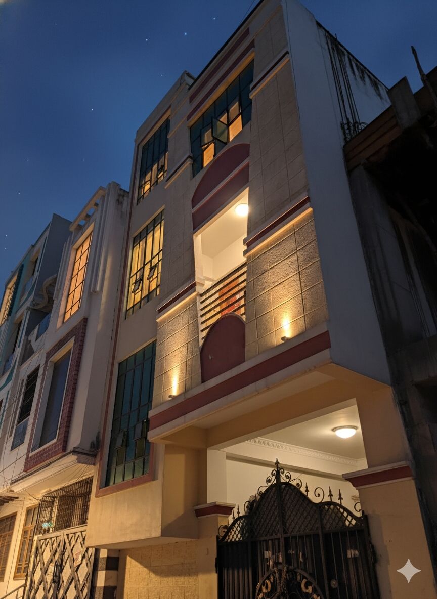 Hyderabad, Real Estate For Sale, INR 1,  6 BR,  100 Sq. Yard,  Smart Rental Property For Sale On 100 Sqrd G+2+P.H Shaikpet Tolichowki