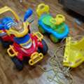 SAR 350,  4 Wheels Electric Kids Bike With Free Car And Swing - Free Delivery Within Jubail