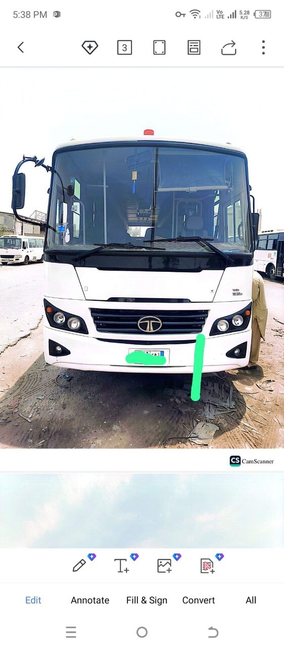 Jubail, Equipment Rental, For Rent Tata Bus 66 Seater Model 2014 Full Ac