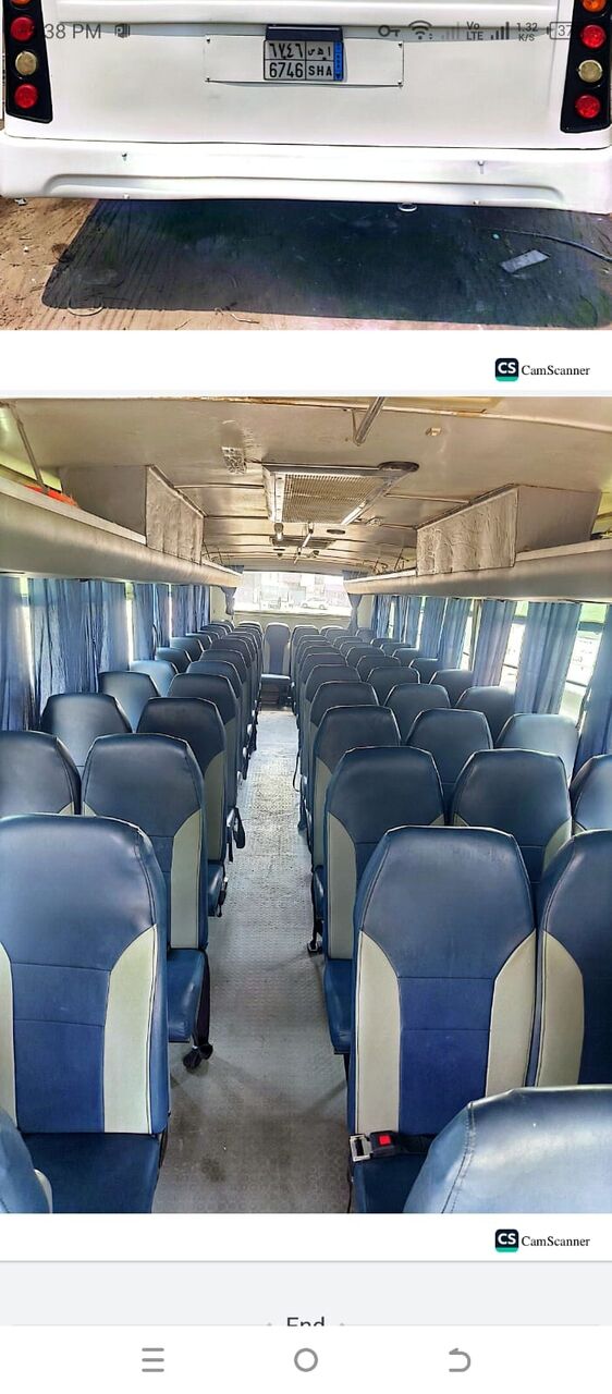 Jubail, Equipment Rental, For Rent Tata Bus 66 Seater Model 2014 Full Ac