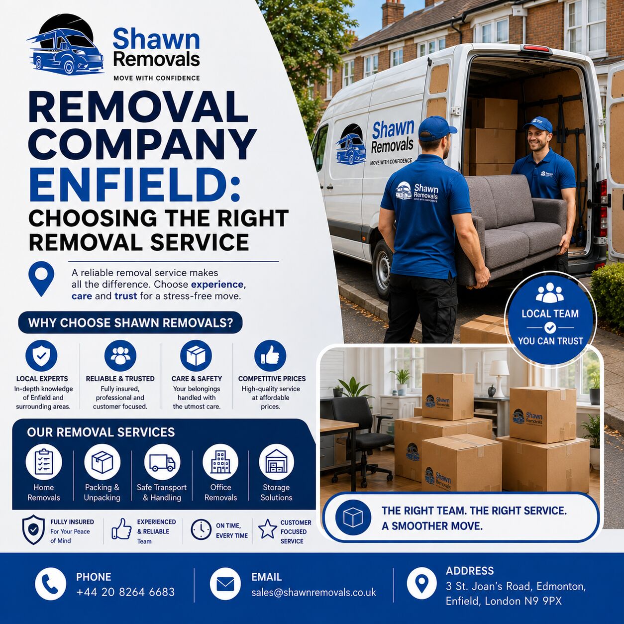 London, Business, Shawn Removals: Removal Company Enfield UK
