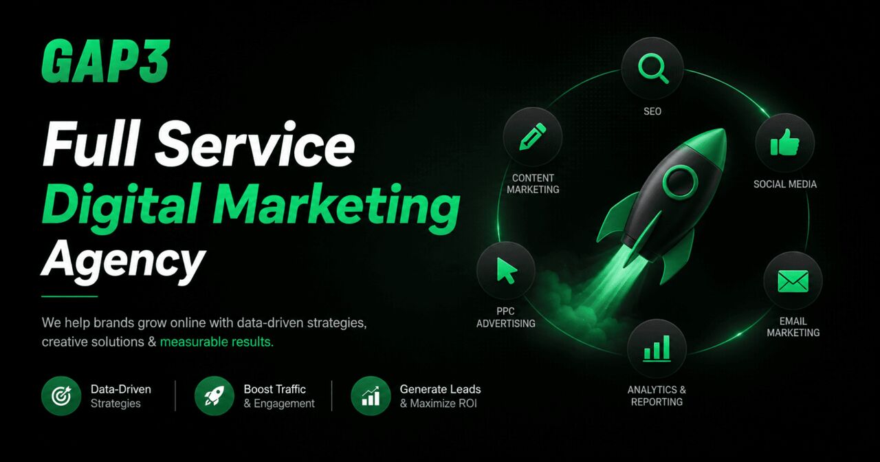 Mumbai, Marketing, Full Service Digital Marketing Agency | GAP3