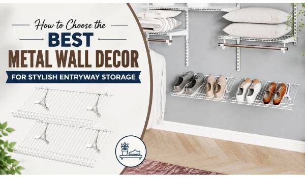 New York, Appliances, USD 86,  Best Metal Wall Decor For Stylish Entryway Storage &ndash; Downtown5