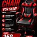 SAR 250,  Gaming Chair For Sale