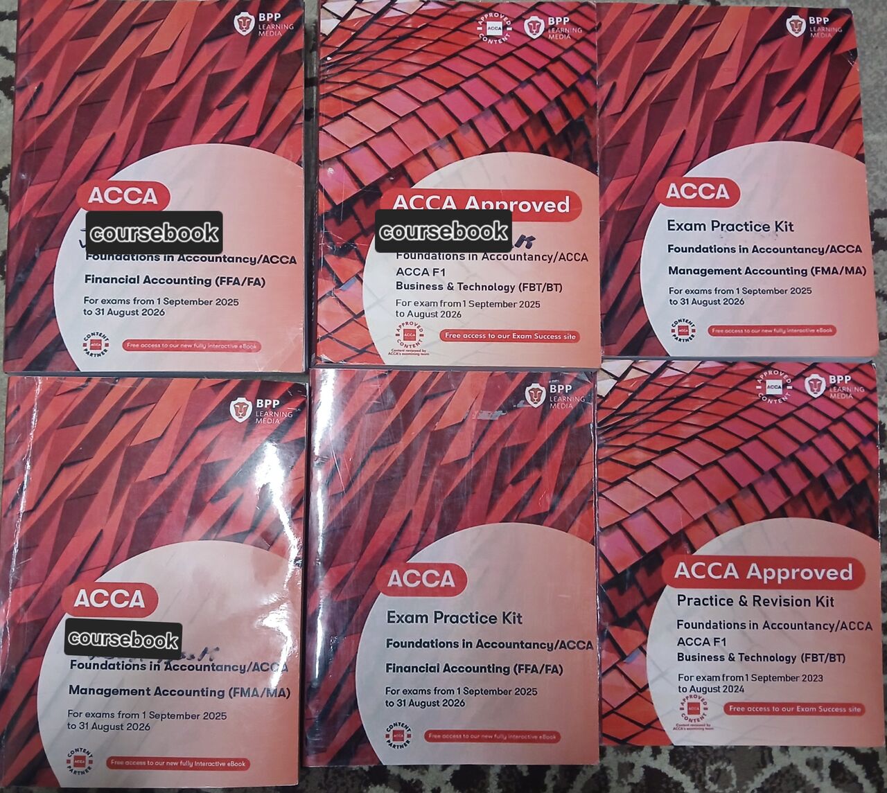 Jeddah, Books, SAR 50,  ACCA Books For Resale