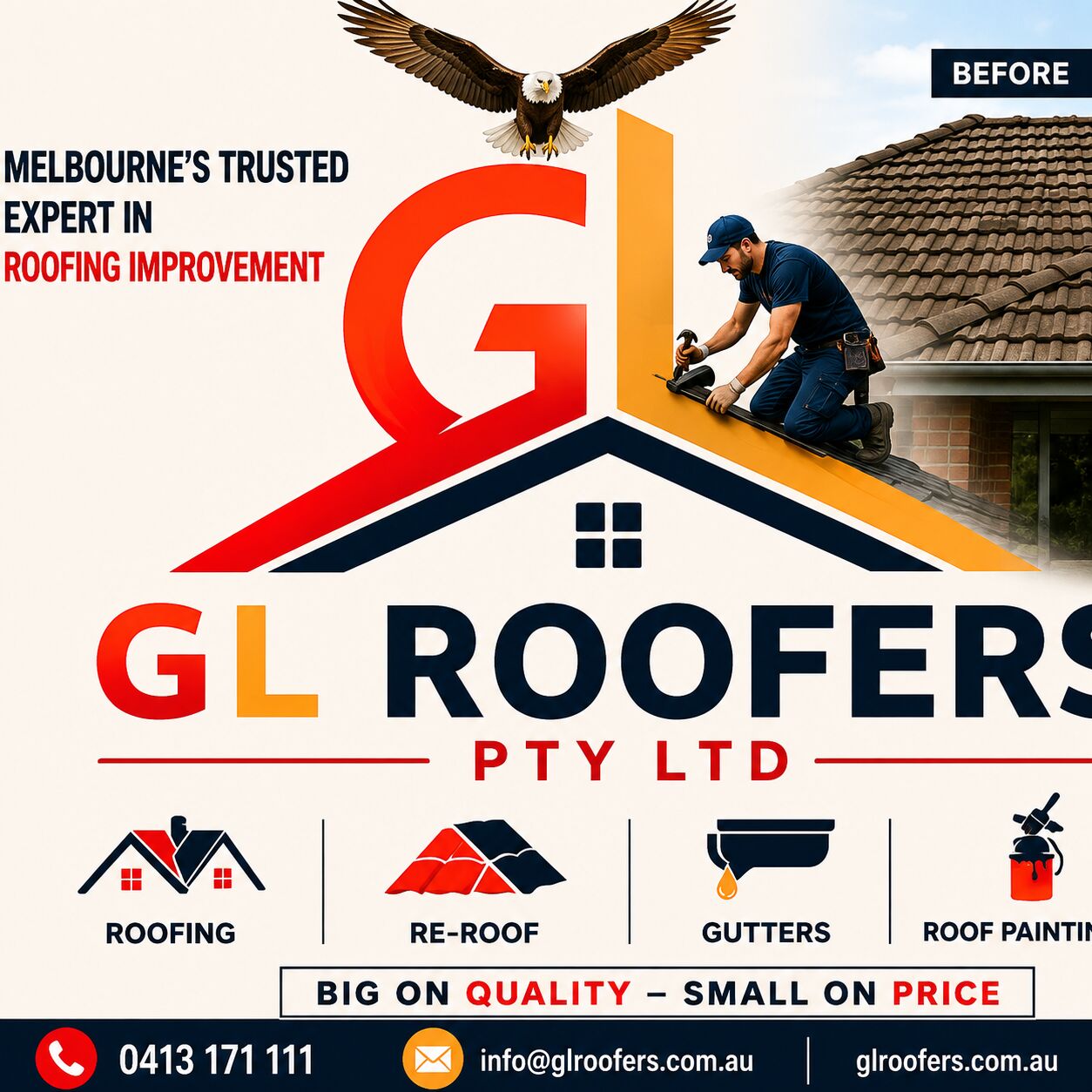 Melbourne, Business, GL Roofers