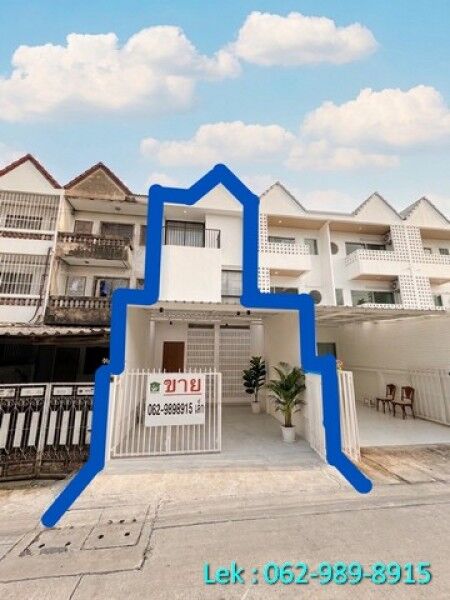Bangkok, Real Estate For Sale, THB 4900000,  3 BR,  23 Sq. Feet,  3-story Townhome For Sale, Completely Renovated, Soi Ramintra 8