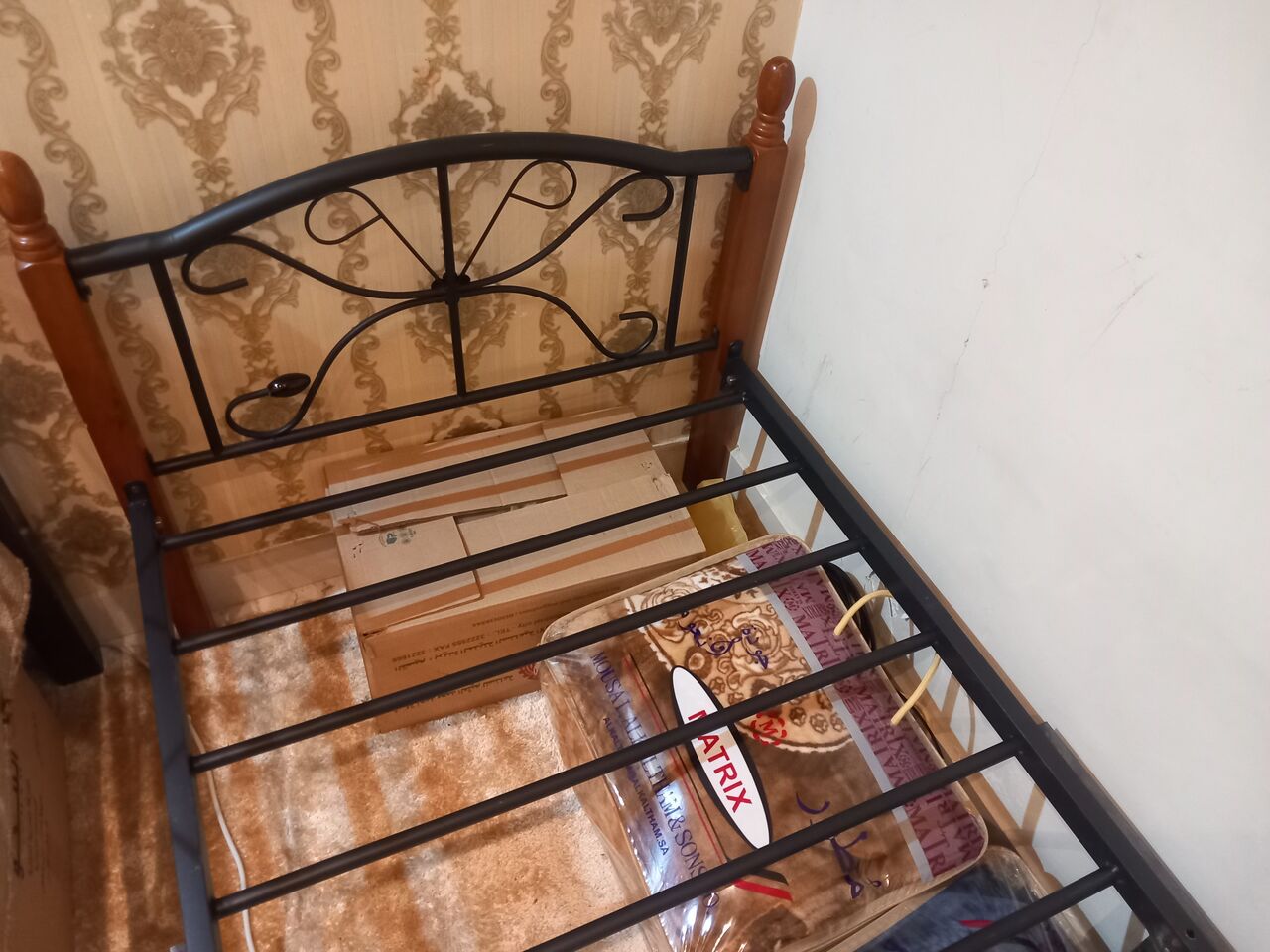 Al Urayja, Furniture, SAR 350,  🛏️ Single Bed + Mattress For Sale – 350 SAR
