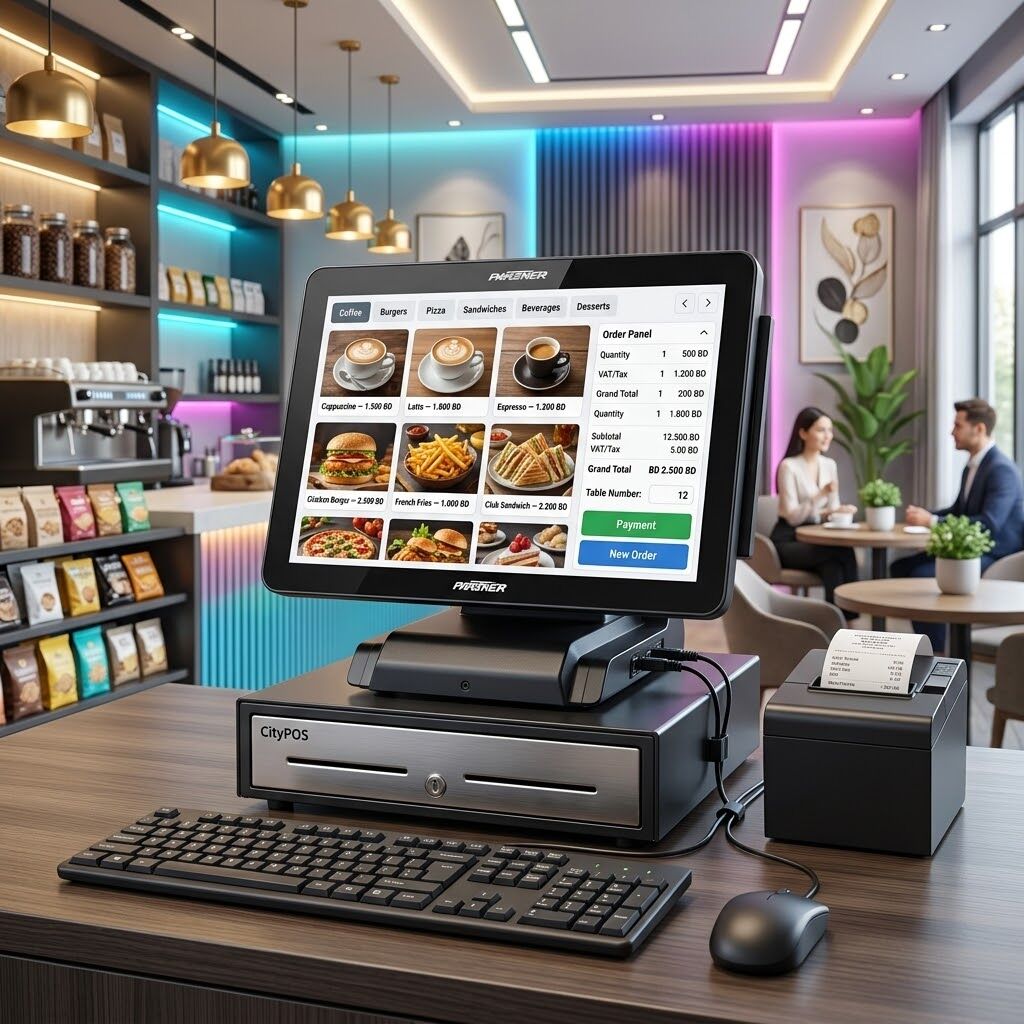 Isa Town, Computers, BHD 125,  POS System Full Set Ready To Use With Billing Software & Receipt Printer + New Cash Drawer