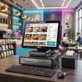 BHD 125,  POS System Full Set Ready To Use With Billing Software & Receipt Printer + New Cash Drawer