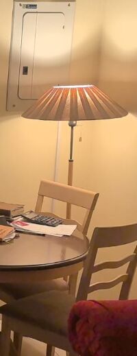 Dammam, Furniture, SAR 200,  Beautiful Floor Lamp In Excellent Condition