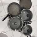 SAR 170,  Non-Stick Granite Cookware Set – Excellent Condition | طقم قدور ومقالي جرانيت بحالة م