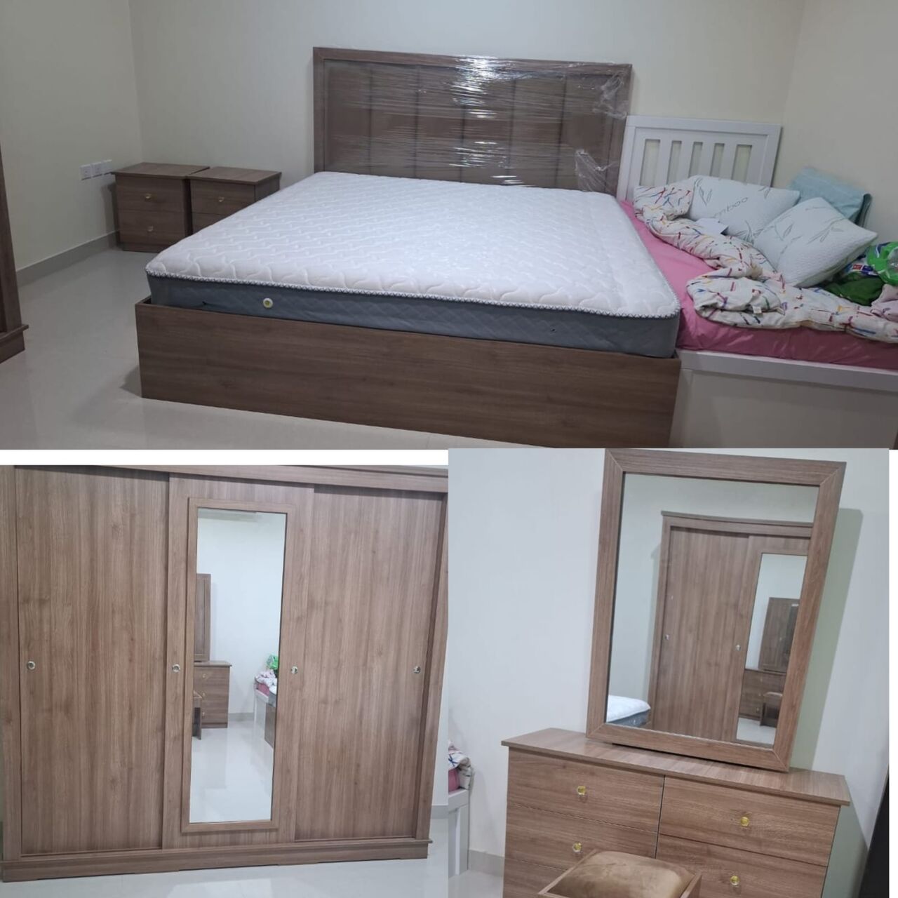Dhahrat Laban, Furniture, SAR 11,  New Bedroom Set Sale Online Home Devlree