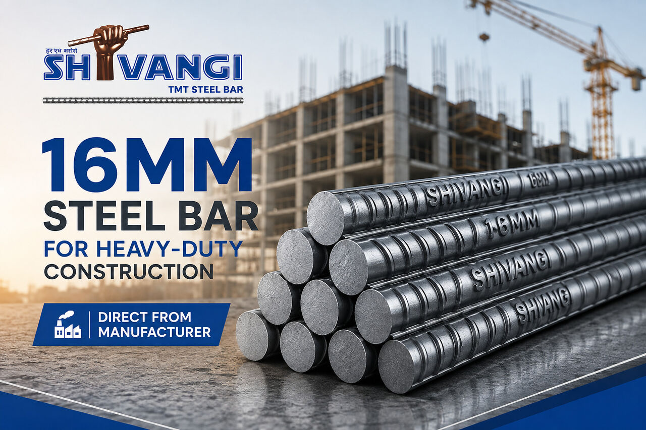Indore, Materials, 16mm Steel Bar For Heavy-Duty Construction &ndash; Direct From Manufacturer