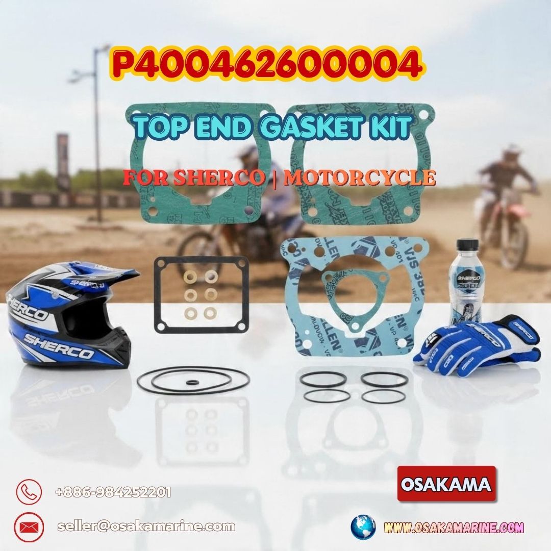 Caracas, Auto Parts, VEF 99999,  Top End Gasket Kit P400462600004 For Sherco Motorbike