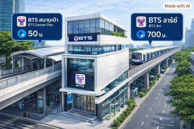 Bangkok, Villas, THB 20998,  17 Sq. Feet,  BTS Ari 700 M., 3rd Floor Office, 70 Sq M., 2 Bathrooms, 3 Air Conditioners, BTS Sanam