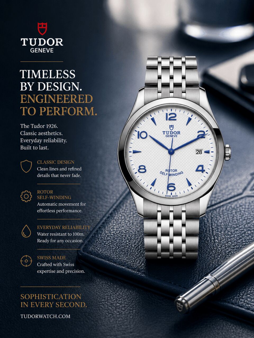 New Delhi, Watches, INR 244200,  Why The Tudor 1926 Is Ideal For Office Wear