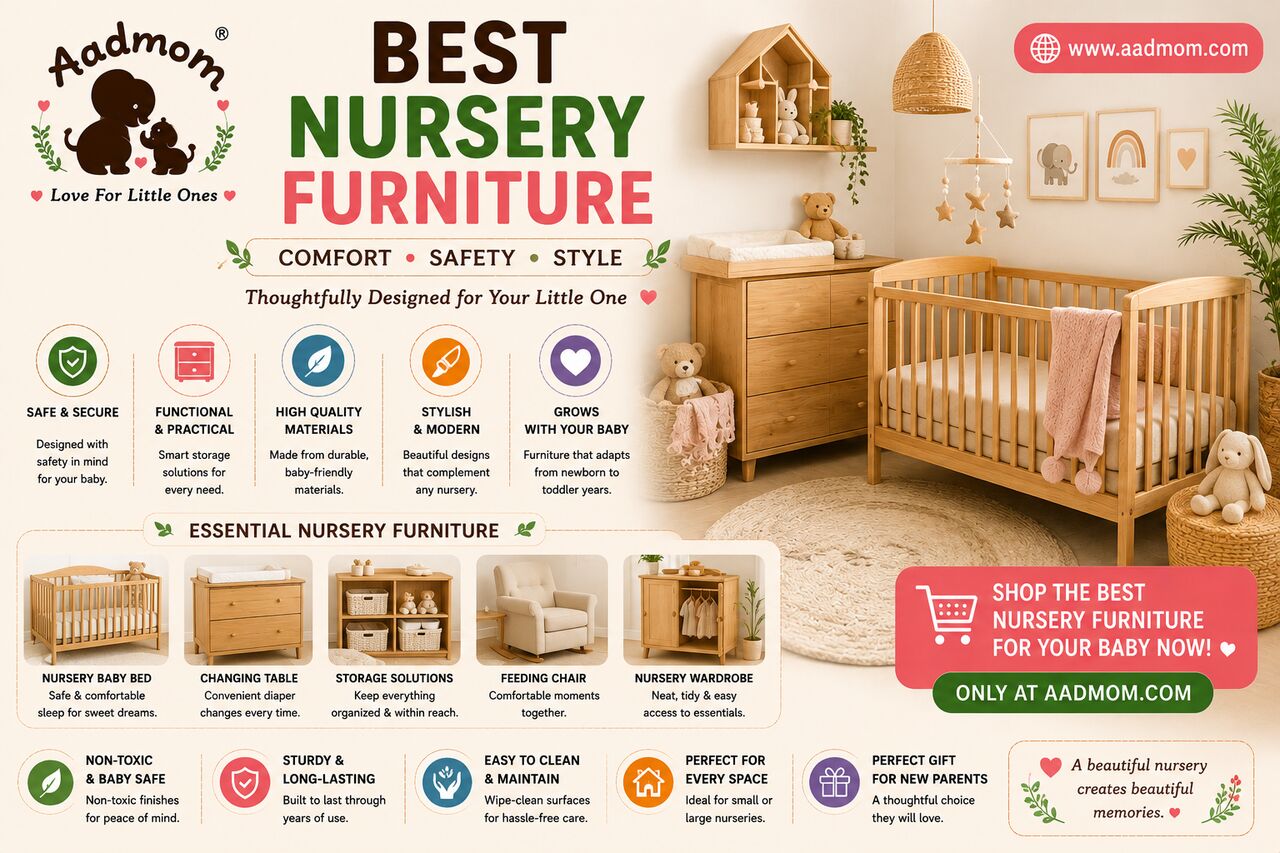 Mumbai, Baby & Kid Stuff, Best Nursery Furniture Create A Safe Comfortable And Stylish Baby Room