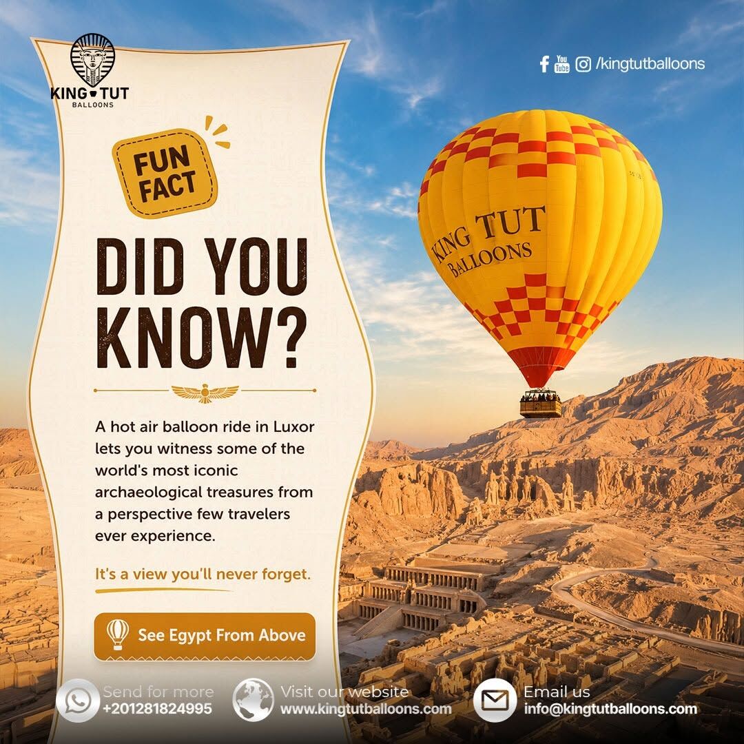 Cairo, Travel, Discover Luxor From Above With A Hot Air Balloon Ride