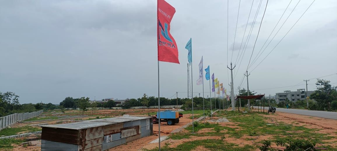 Hyderabad, Residential Plots, INR 28999,  270 Sq. Yard,  Final Lp Approved Open Plots For Sale Near Srisailam Highway Exit No 14