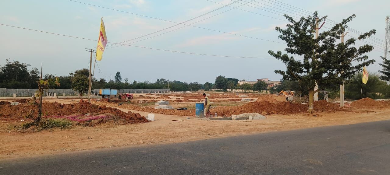 Hyderabad, Residential Plots, INR 28999,  270 Sq. Yard,  Final Lp Approved Open Plots For Sale Near Srisailam Highway Exit No 14