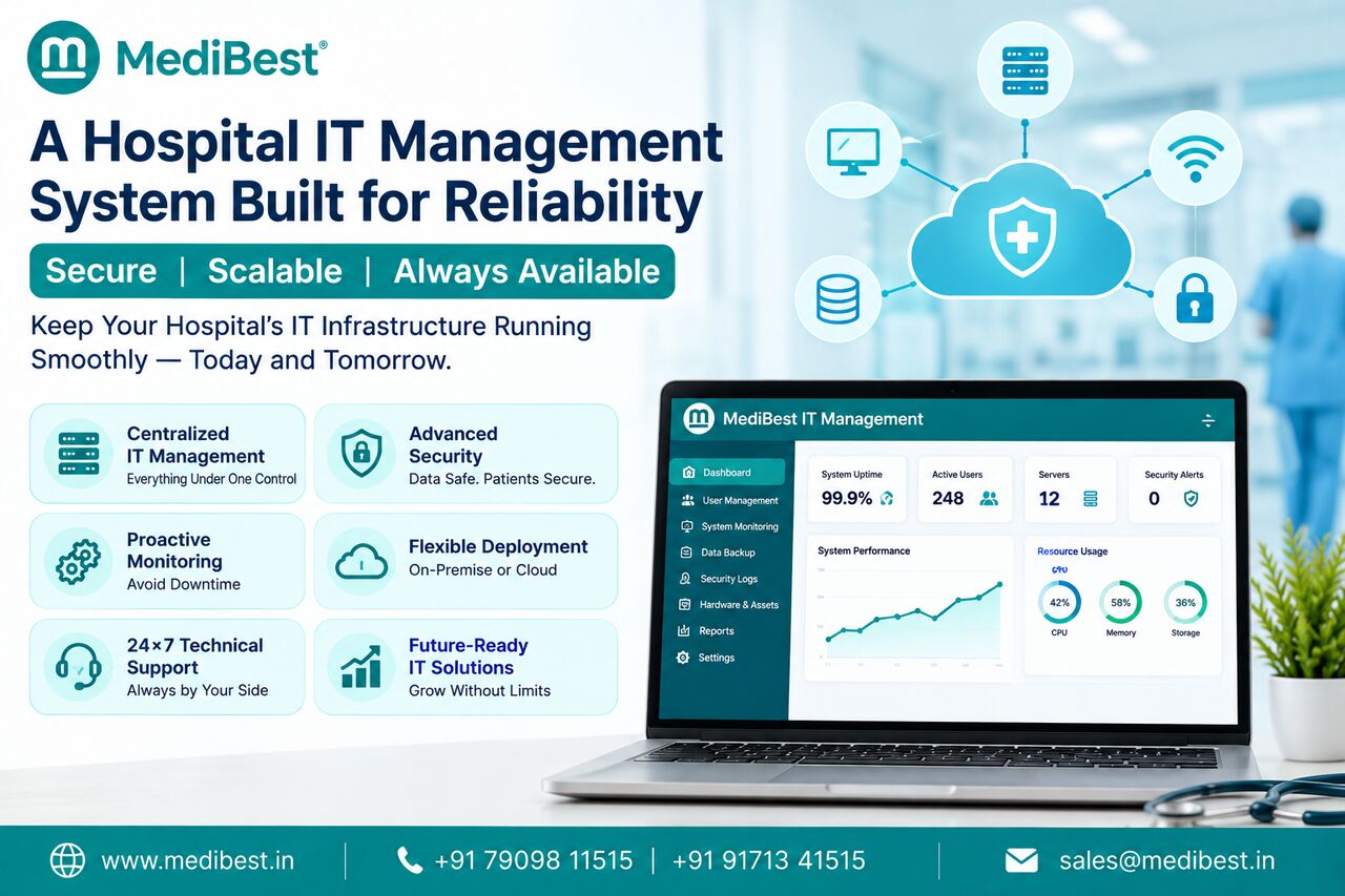 Indore, Marketing, A Hospital IT Management System Built For Reliability