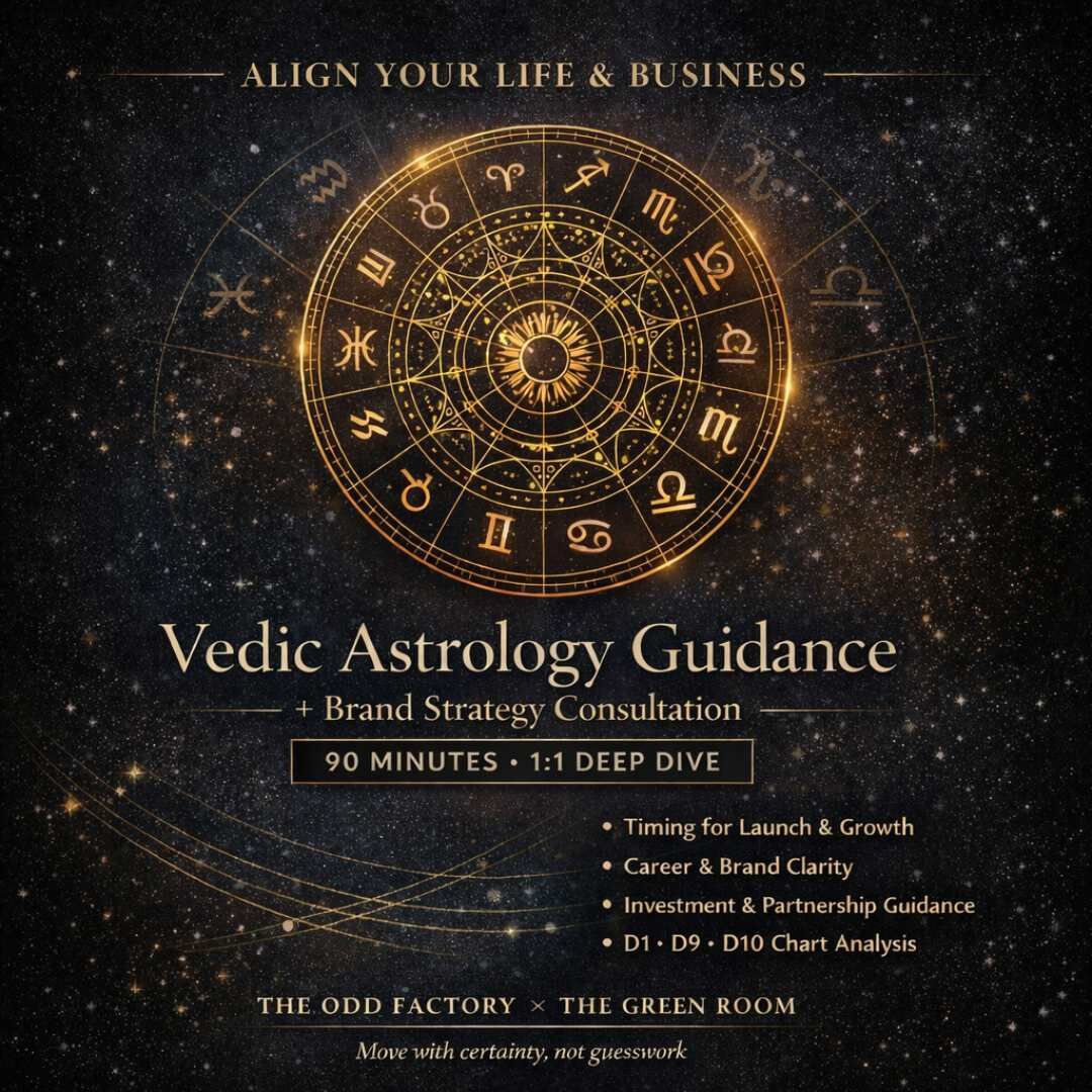 Mumbai, Fashion & Design, Vedic Astrology & Brand Strategy Consultation | The ODD Factory