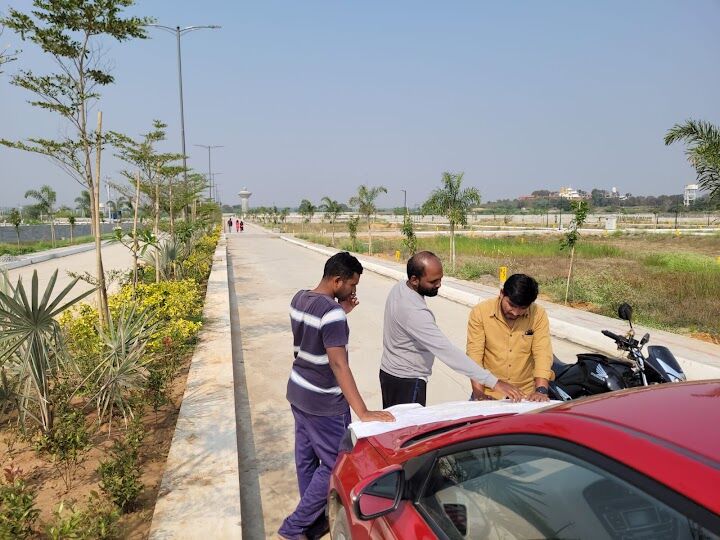Hyderabad, Residential Plots, INR 23999,  220 Sq. Yard,  Final Lp Approved Open Plots For Sale Near Ameerpet Village