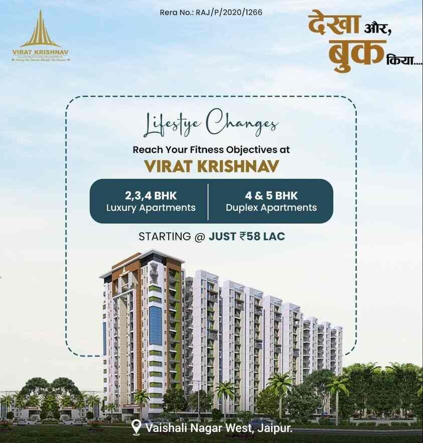 Jaipur, Real Estate, 3 BHK Flats In Vaishali Nagar Jaipur | Virat Group