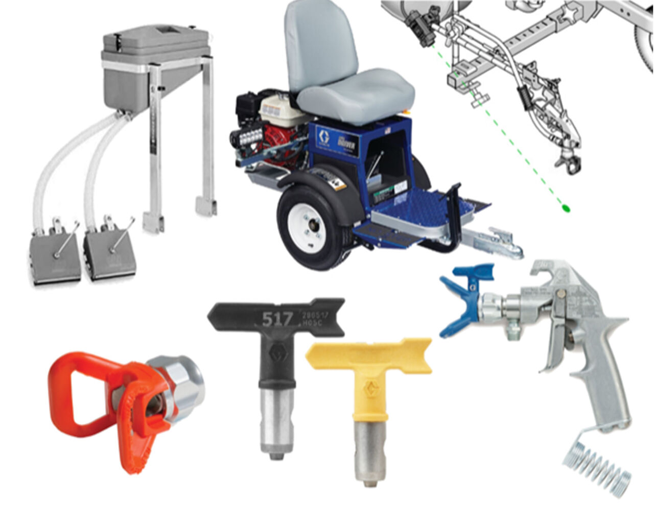 New Delhi, Industrial Machinery, Road Marking Machine Dealers In Delhi