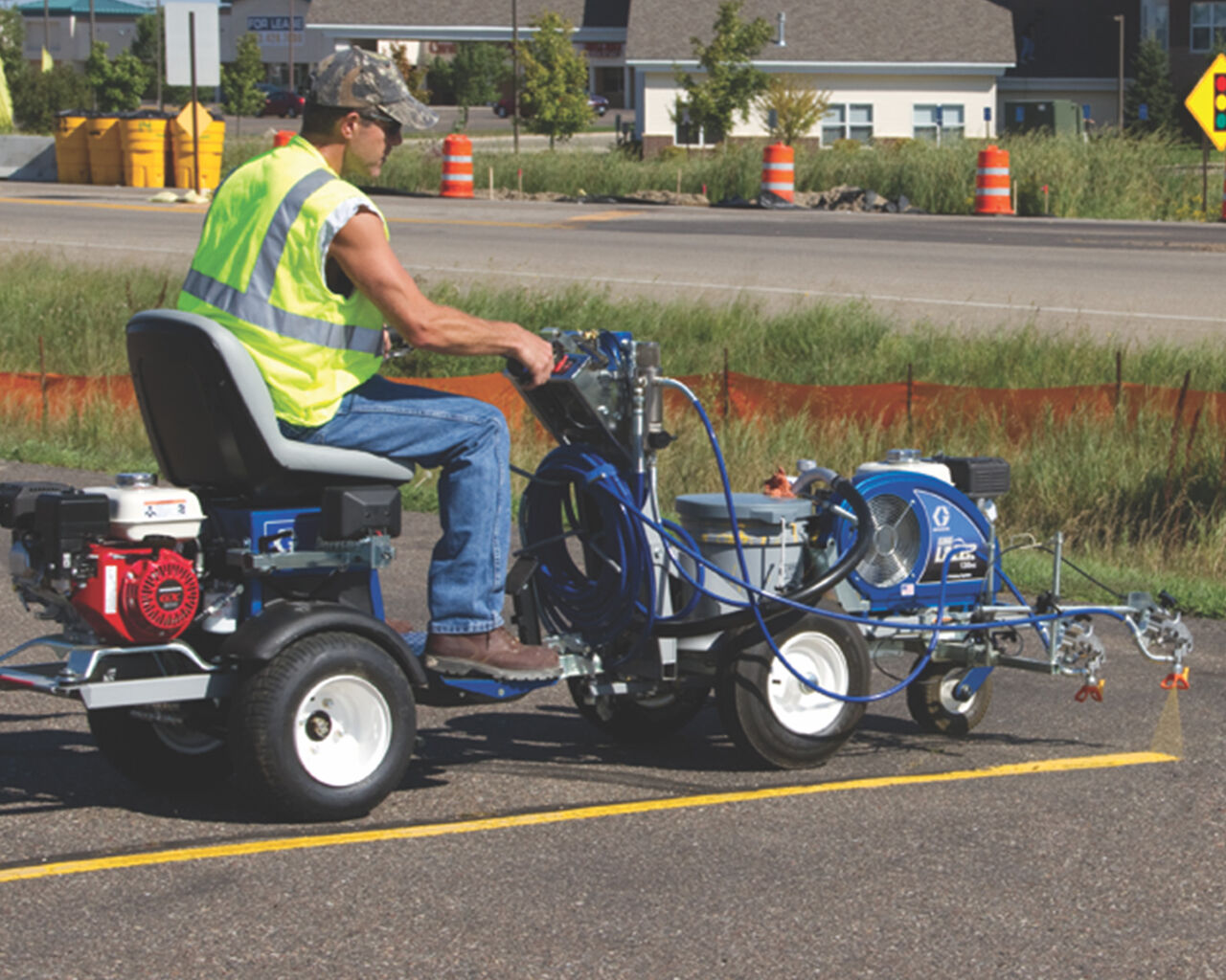 New Delhi, Industrial Machinery, Road Marking Machine Dealers In Delhi