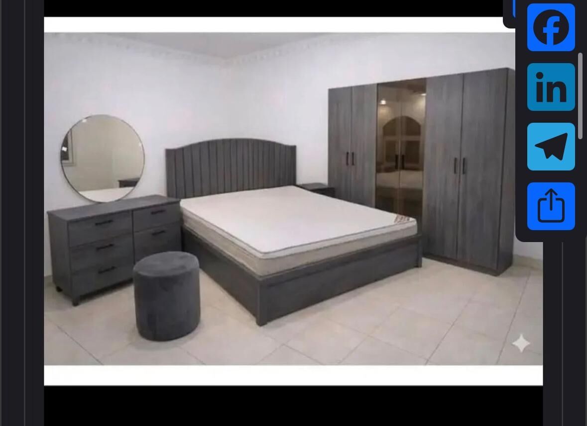 Al Iskan, Furniture, SAR 11,  New Bedroom Set Sale Online Home Devlree Free