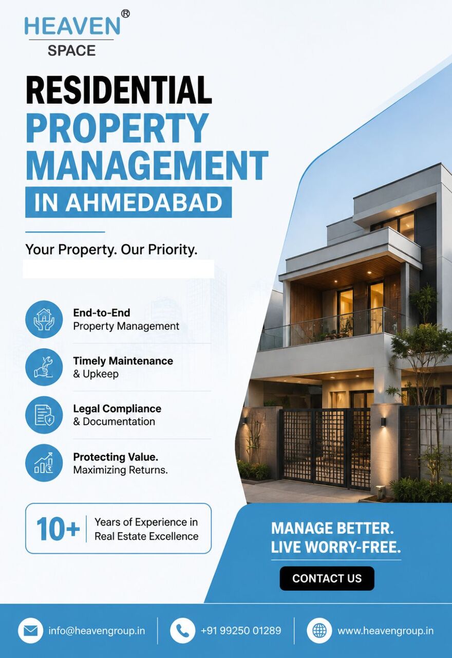 Ahmedabad, Real Estate, Professional Property Management Services In Ahmedabad