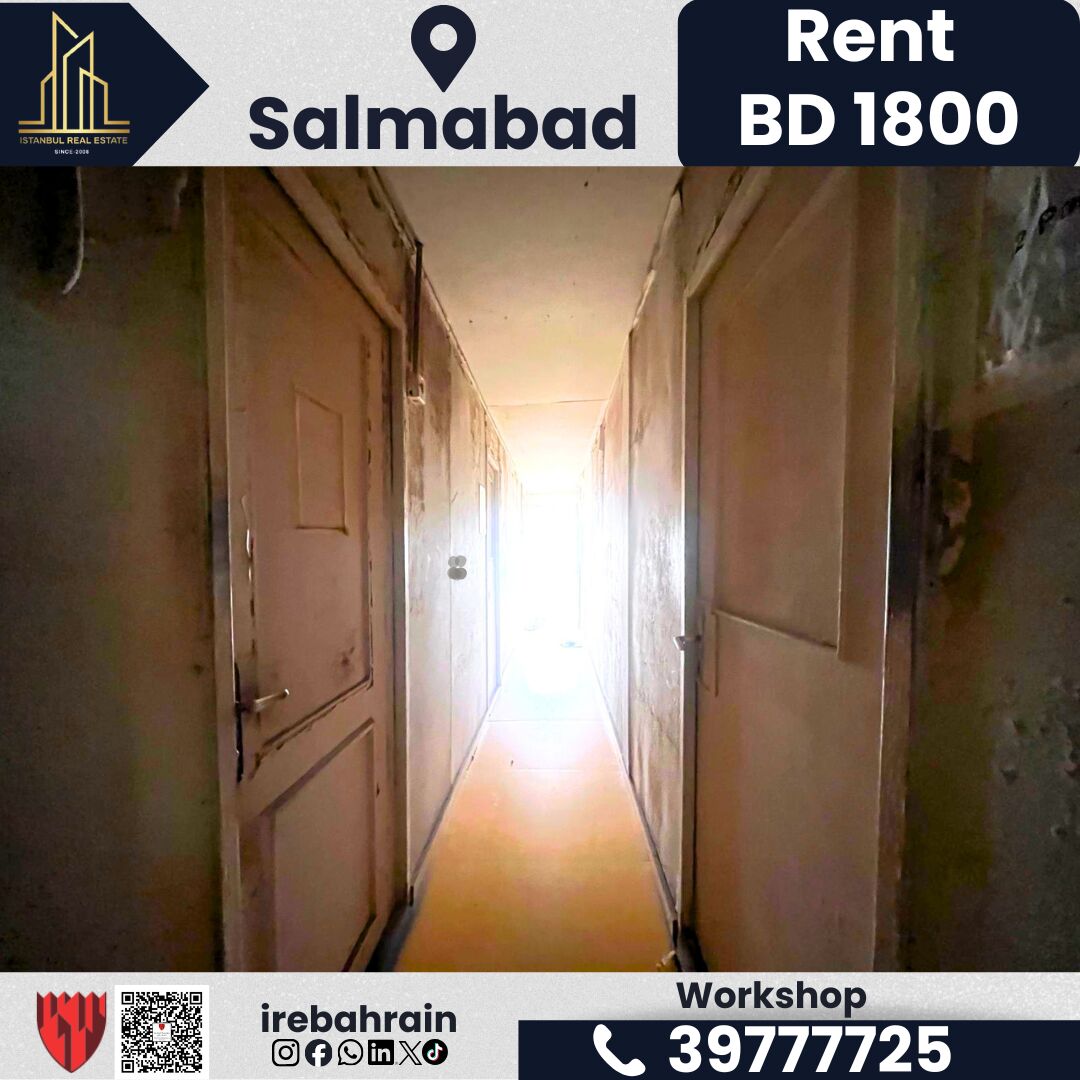 Salmabad, Warehouses, BHD 1800,  Workshop For Rent &ndash; Salmabad | BD 1,800/-