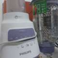SAR 100,  Philips Blender 700W, 1.5L Glass Jar Capacity, 5 Speed Settings