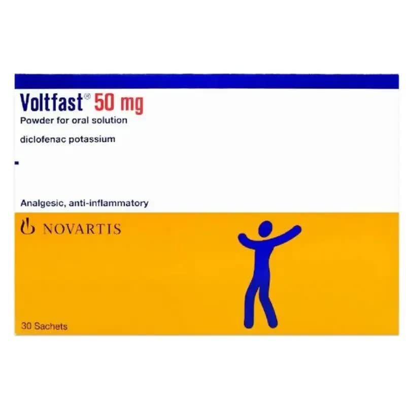 Doha, Health & Beauty Items, QAR 62,  Voltfast 50mg Sachets (30 Pc) &ndash; Fast Pain Relief | Vitamin Pharmacy