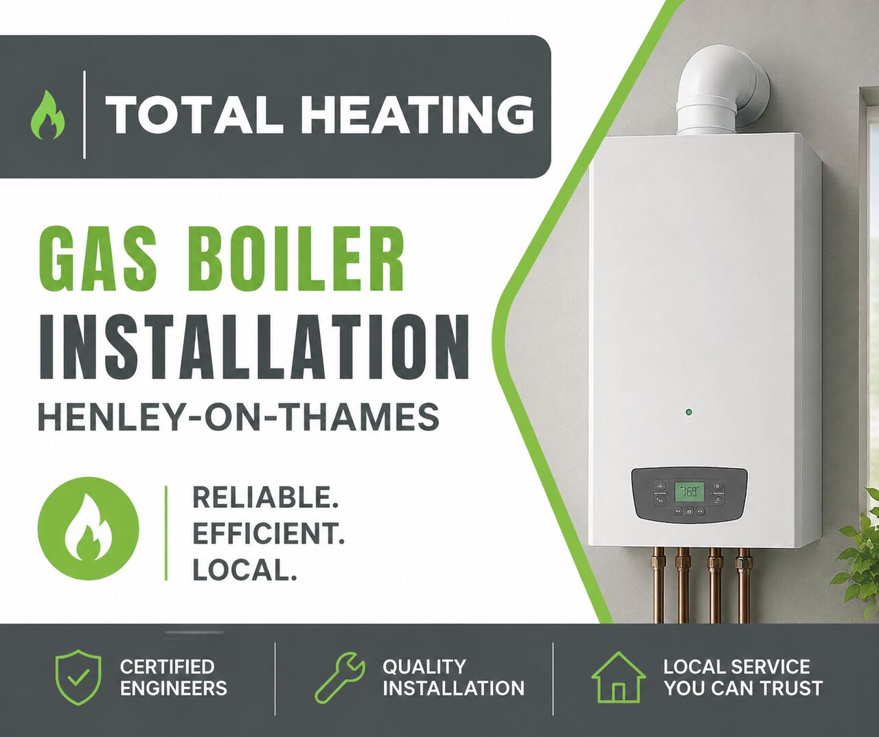 London, Appliances, Gas Boiler Installation Henley-on-Thames | Total Heating