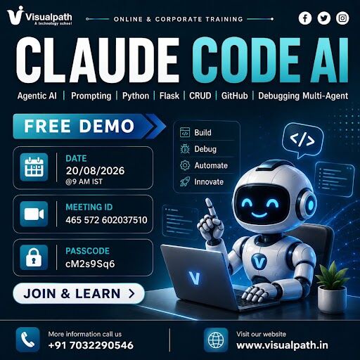 Hyderabad, Lessons Offered, Claude Code AI Free Demo &ndash; Start Your AI Journey