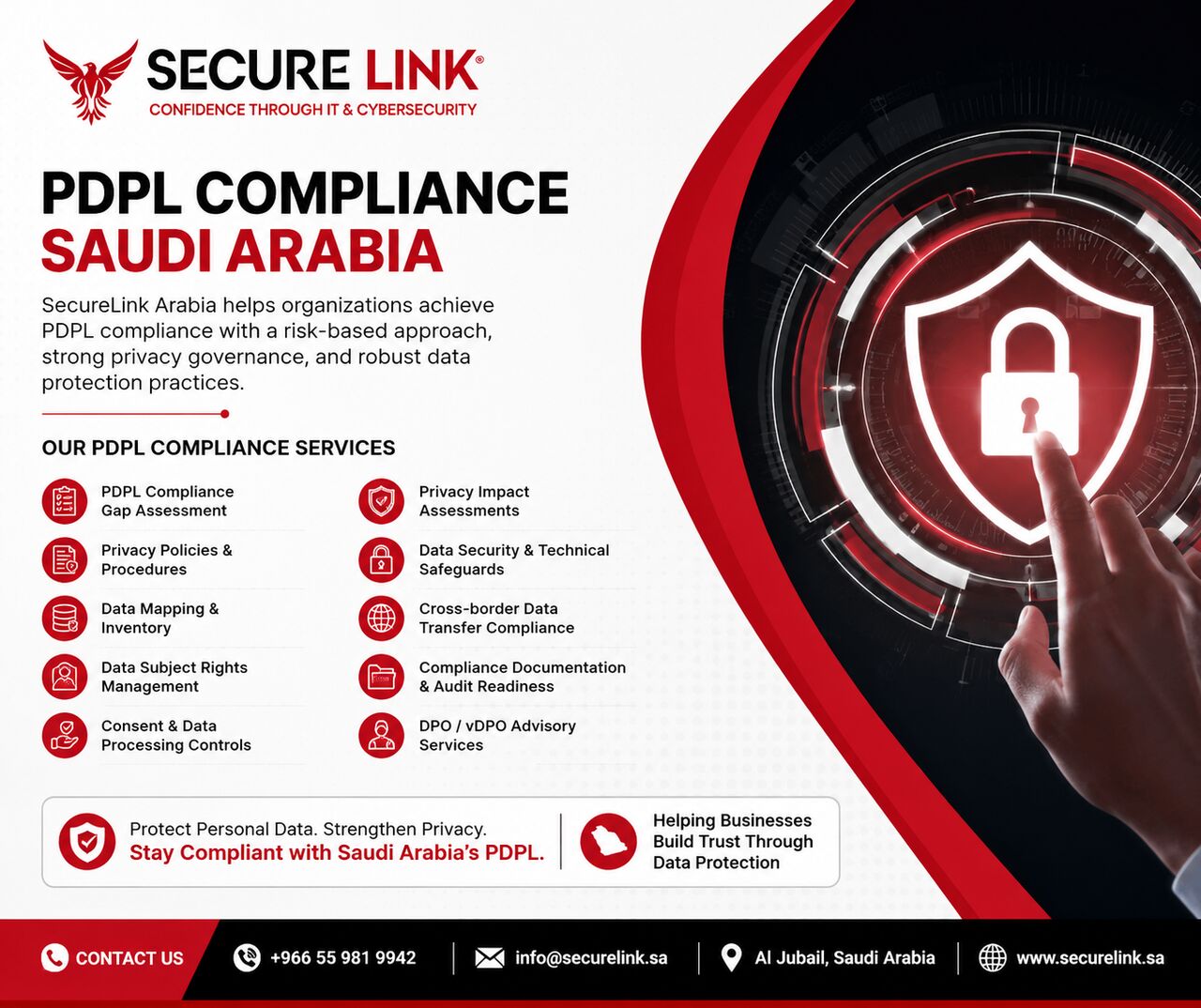 Riyadh, Business, PDPL Compliance Services In Saudi Arabia