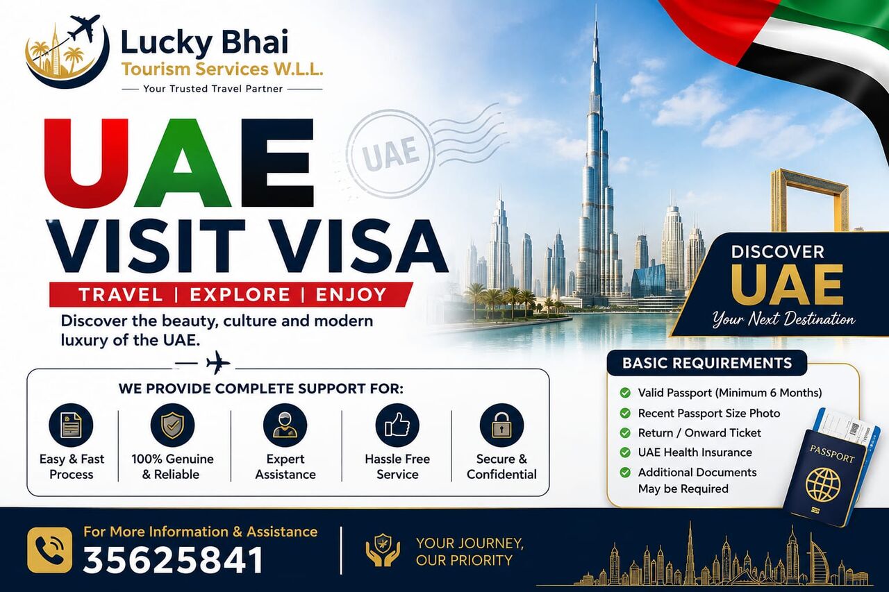 Manama, Travel, UAE VISIT VISA &ndash; NOW OPEN ON DONE BASIS