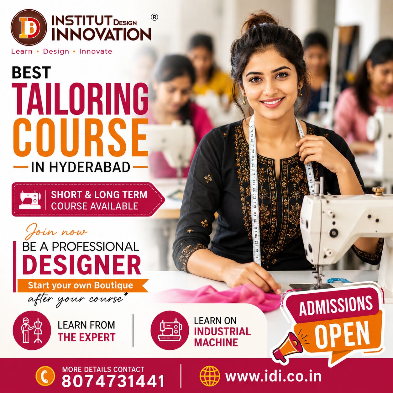 Hyderabad, Education, Best Tailoring Course In Hyderabad