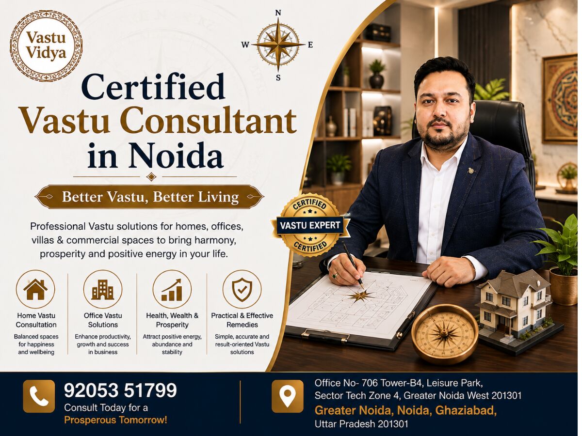 Greater Noida, Guides/Interpreters, Certified Vastu Consultant In Noida | Expert Vastu Services