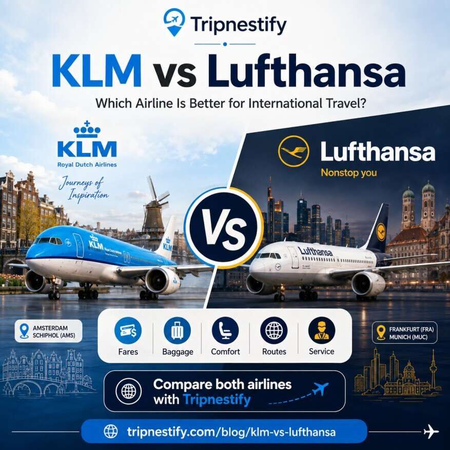 New Delhi, Travel, KLM Vs Lufthansa: Which Airline Is Better For Your Journey? | Tripnestify