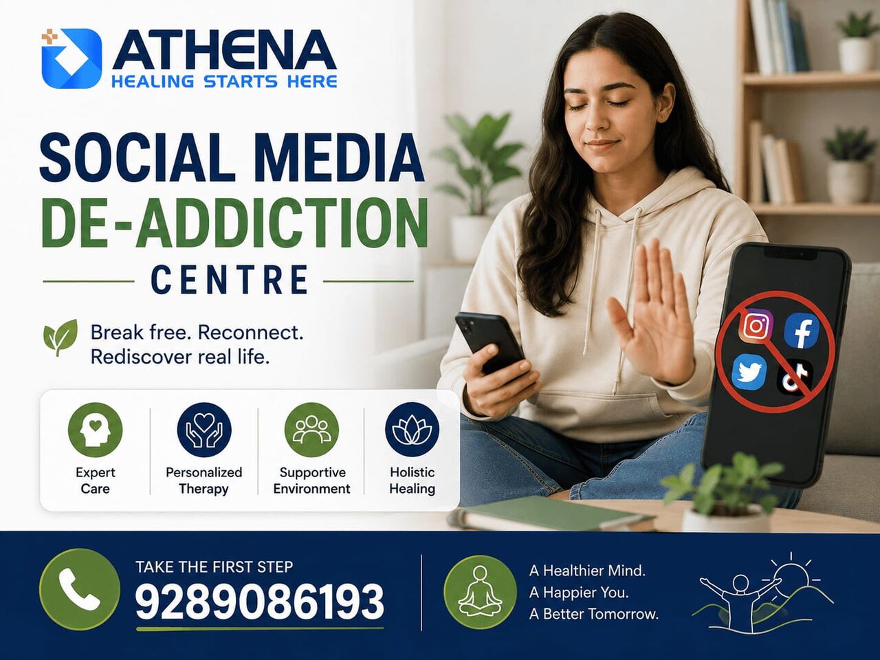 Gurgaon, Health, Social Media De-Addiction Centre | Expert Behavioral Care