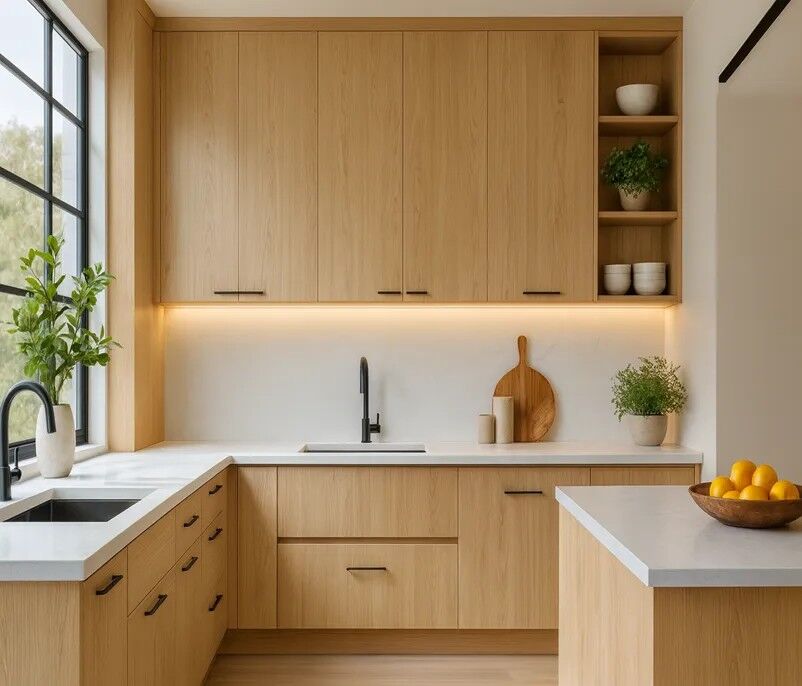New York, Business, Wooden Kitchen Cabinet For A Stylish Home